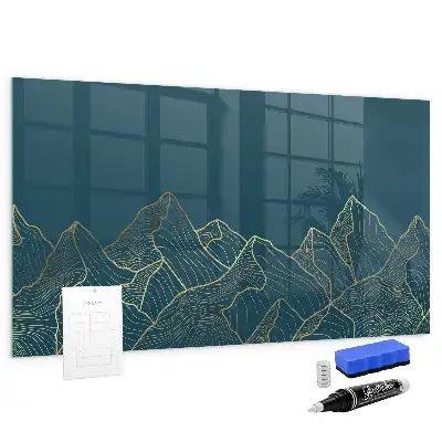 Magnetna tabla za pisanje skica gora