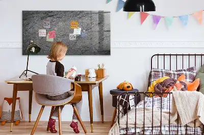 Magnetna tabla za pisanje v izvedbi vulkanska skala