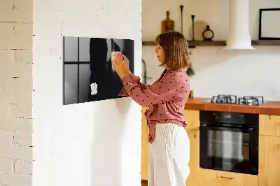 Magnetna tabla za pisanje črna