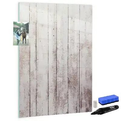 Piši briši tabla lesena