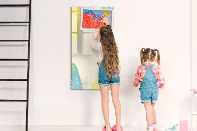 Piši briši tabla z dekorativnim okvirjem