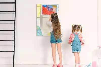 Piši briši tabla z dekorativnim okvirjem