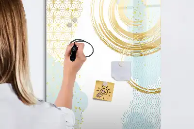 Piši briši tabla dekorativna abstrakcija