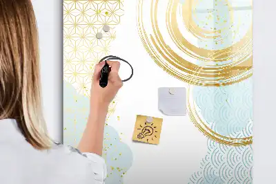 Piši briši tabla dekorativna abstrakcija