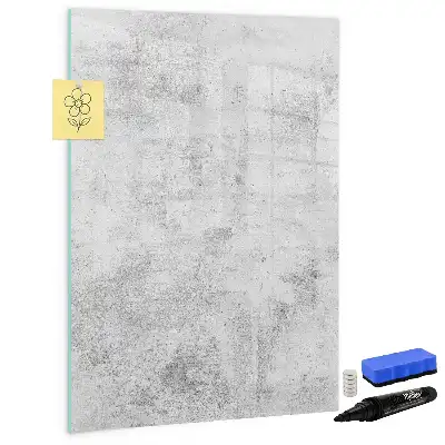 Tabla za pisanje z motivom betonske stene