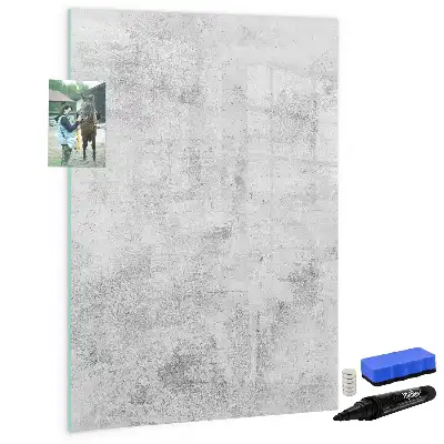 Tabla za pisanje z motivom betonske stene