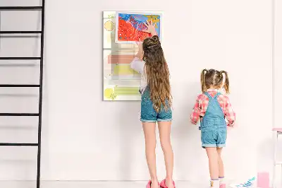 Načrtovalec jedilnika tabla piši briši