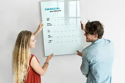 Piši briši tabla finančni načrtovalec