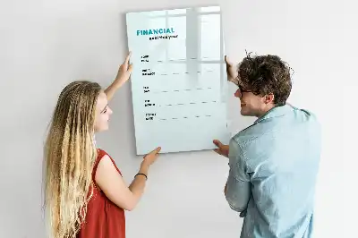 Piši briši tabla finančni načrtovalec