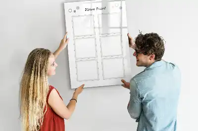 Piši briši tabla vizualizacijska tabla