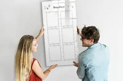 Piši briši tabla vizualizacijska tabla