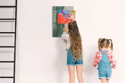 Piši-briši tabla z dekorativnim vzorcem