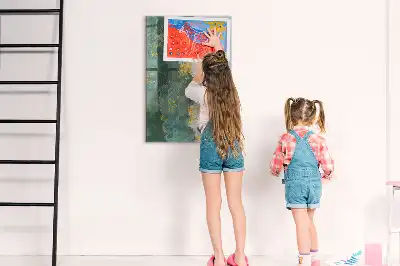Piši-briši tabla z dekorativnim vzorcem