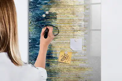 Piši briši tabla z dekorativnim vzorcem