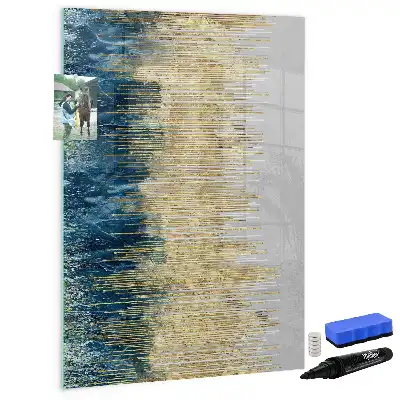 Piši briši tabla z dekorativnim vzorcem