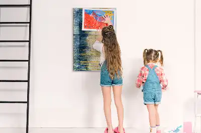Piši briši tabla z dekorativnim vzorcem