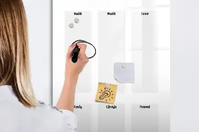 Tabla za vizualizacijo ciljev piši briši izvedba