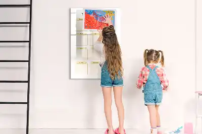 Piši briši tabla letni načrtovalec