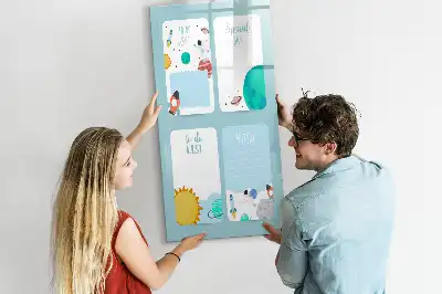 Galaktični načrtovalec s tablo piši briši