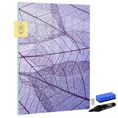 Piši-briši tabla v obliki lista