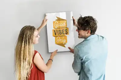 Tabla piši-briši samo dobre vibracije