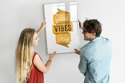 Tabla piši-briši samo dobre vibracije