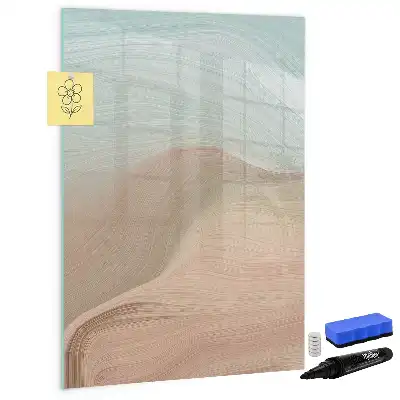 Piši briši tabla mešanica barv