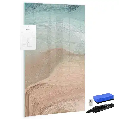 Piši briši tabla mešanica barv