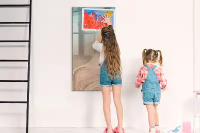Piši briši tabla mešanica barv