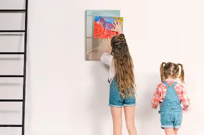 Piši briši tabla mešanica barv