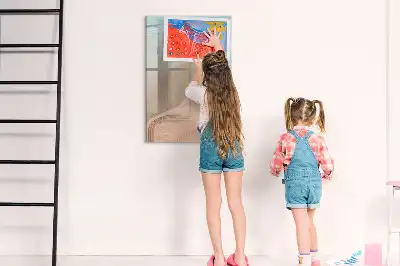Piši briši tabla mešanica barv