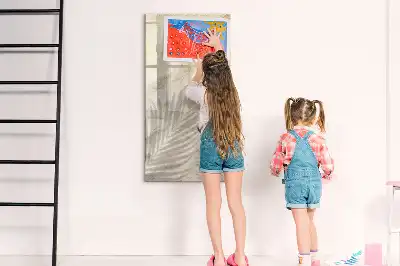 Piši briši tabla z motivom poletnega peska na plaži