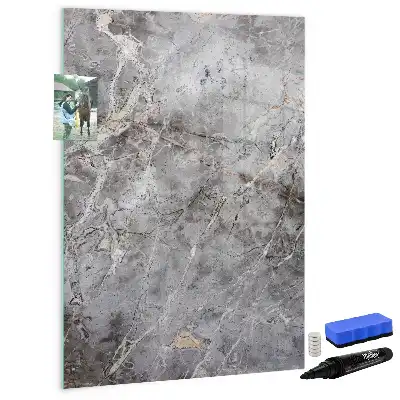 Tabla piši-briši v videzu temnega marmorja