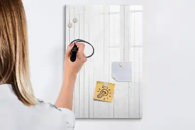 Piši briši tabla iz naravnega lesa