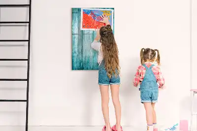 Piši briši tabla modri les