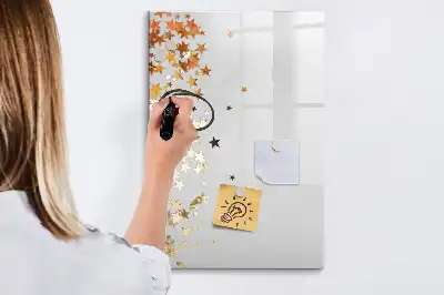 Tabla piši briši motiv zvezde