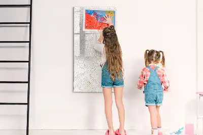 Piši briši tabla z motivom abstraktnih linij
