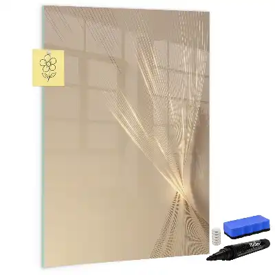 Piši briši tabla z motivom abstraktne svetlobe