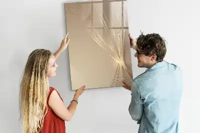 Piši briši tabla z motivom abstraktne svetlobe