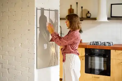 Piši briši tabla z motivom abstraktne svetlobe