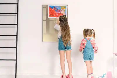 Piši briši tabla z motivom abstraktne svetlobe