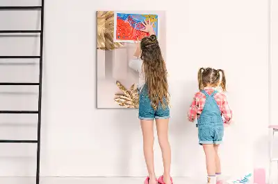 Piši briši tabla zlate barve