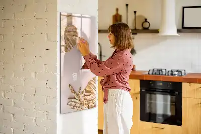 Piši briši tabla zlate barve