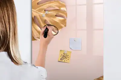 Piši briši tabla zlate barve