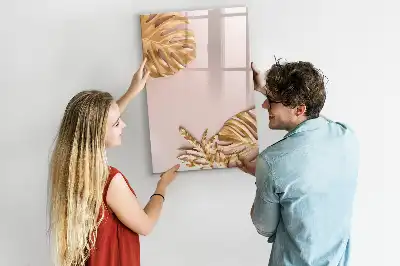 Piši briši tabla zlate barve