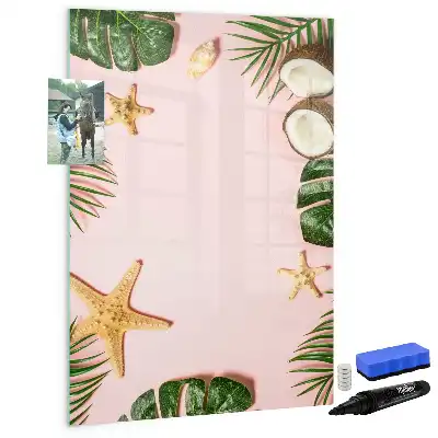 Piši briši tabla z lesenim okvirjem