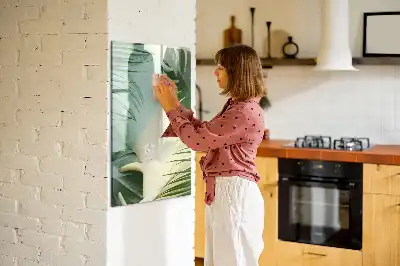 Piši briši tabla z motivom tropske monstere