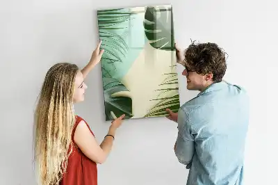 Piši briši tabla z motivom tropske monstere