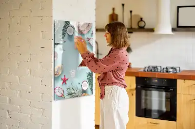 Piši briši tabla poletna kompozicija