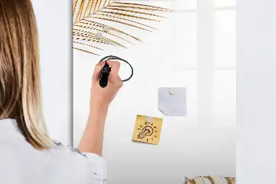 Piši briši tabla z zlati listi